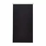 Amazon Basics - Tenda a rullo oscurante senza catenella, montaggio senza trapano, 85 x 150 cm, nera