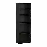 Furinno Librerie, Legno, Nero, 5-livello