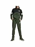 PUMA -TUTA FORMATA DA FELPA E PANTALONE -FELPA CON ZIP INTEGRALE -PANTALONI CON GIROVITA ELASTICO CON COULISSE -VESTIBILITA' REGOLARE S verde 91 VERDE MILITARE