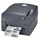 Godex G500, stampante per etichette con trasferimento termico e termico diretto, etichettatrice 203 dpi, modello con guida centrale a strappo