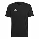 adidas Entrada 22 Short Sleeve T-Shirt, Maglietta Uomo, Black, M