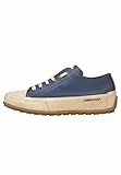 Candice Cooper Sanborn S-Sneakers in Pelle tamponata Navy 39
