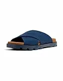 Camper Brutus-K100776, Sandalo X-Strap Uomo, Blu, 43 EU