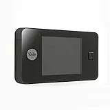 YALE Spioncino elettronico con display 3,2' a colori YALE nero per porte blindate