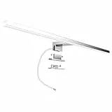 Aogled Lampada da Specchio LED per Bagno 10W 820LM 60cm 230V 4000K,3-in-1 IP44 Classe II Lampada,Senza Sfarfallio,Specchio Frontale/Armadio/Illuminazione a Parete Bianco Neutro