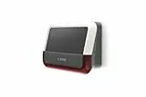 Sirena esterna Bosch Smart Home, impianto di allarme con pannello solare, invia segnalazioni mediante notifiche push