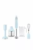 SMEG Frullatore a immersione HBF02PBEU, blu pastello
