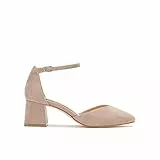 BATA Décolleté a Punta Effetto Scamosciato con Tacco Medio Comfort Tacchi a Spillo Alti Eleganti da Sera Comodi Estivi Comfort