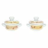 THUN - Set 2 Mini Cocotte con Coperchio Marisol - per La Tavola, Teglie e Insalatiere
