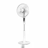 ARDES | AR5PR40PR2 Ventilatore a Piantana Potente Silenzioso Dual Blade 10 Pale 40cm e 20cm Oscillante con Altezza e Inclinazione Regolabile Ventilatore a Stelo Ardes 6 Velocità