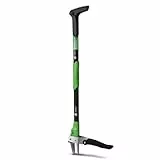 VOUNOT Estrattore Manuale Erbacce con Artigli Acciaio Inox e Pedale, Estirpatore in Piedi Diserbante Erbacce Sarchiatore Attrezzi da Giardino, Strumento Diserbatrice Manuale Prato Manico Lungo 100cm
