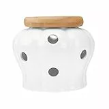 UPKOCH Contenitori Patate Barattolo In Ceramica Barattolo Contenitore Per Alimenti Con Coperchio In Barattolo Cucina Con Foro Contenitore Per Aglio E Zenzero Scatola Per Aglio