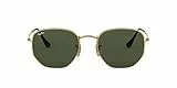 Ray-Ban Rb3548n Occhiali da Sole, Contemporanei, Verde-Oro, 51 Unisex-Adulto