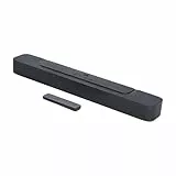 JBL SoundBar 2.0 All In One MK2, altoparlante televisivo per sistema audio di intrattenimento domestico, design elegante e compatto con suono Surround, in nero