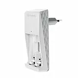 VARTA Caricabatterie, caricatore batterie per pile ricaricabili, carica 2 AA/AAA contemporaneamente, non attrezzato, Mini Charger