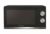 Candy Microonde Moderna CMW20TNMB, 700 W, 20 litri, programma di scongelamento, segnale di fine cottura, blocco per bambini, 45,2x34,6x26,2 cm, nero