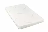 Materasso Culla Neonato, Materassino Culla ANTIACARO CM 50 X 81 alto 6 cm MADE IN ITALY Compatibile Con CHICCO CAM BREVI FOPPAPEDRETTI Amore Mio, Mamma&Mè