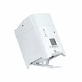 NLIGHTING® SMARTBAT PAR LED Faretto SMART WiFi senza fili con Telecomando LED 6in1 RGBWAUV Luci per DJ Discoteca Faretto Portatile a batteria da Esterno Impermeabile IP20 (1 SMART BAT)