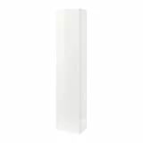 IKEA Godmorgon 803.440.65 - Mobile alto lucido, colore: bianco lucido
