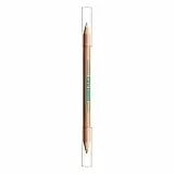 NYX Professional Makeup Brow Highlighter, Matita Sopracciglia a Doppia Estremità, Per Sollevare, Illuminare e Correggere, Wonder Pencil, Deep