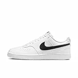 NIKE Court Vision Low Next Nature, Sneaker Uomo, White Black White, 42.5 EU
