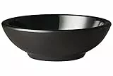 APS gf143 rotondo in melamina Ciotola, 4,5 cm altezza articolo, colore nero