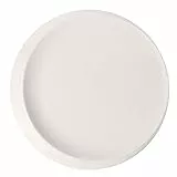 Villeroy & Boch 1042642990 Villeroy & Boch NewMoon Piatto di Presentazione, Vassoio per Servire Cibi in Porcellana, Alta Qualità, Bianco, 37 cm