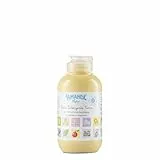 L'AMANDE - Latte Detergente Neonato e Bambino Emolliente Lenitivo Con Amido di Riso e Calendula, Latte Detergente Delicato Ideale per il Cambio Pannolino e Idratante Corpo per Bambini - Enfant, 150 ml