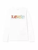 Levi's Lvg Long Sleeve Graphic Tee Sh Bambine e Ragazze, Bianco, 14 anni