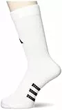 adidas Unisex - Adulto Performance Cushioned Crew 3 Pairs Calze, White/White/White, 43-45 EU
