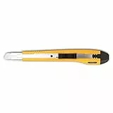 D.RECT | Coltello da Taglio | 9mm | Raschietto per Tappeti | Coltello a Lama | Coltello di Cartone con Serratura | Taglierina | Coltello Professionale