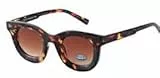 NLIGHTING Occhiali da Sole Rotondi Grandi Stile Mod, Occhiali da sole da Unisex, Protezione UV-400 Occhiali da sole Retro Vintage ed Eleganti con montatura tartarugata