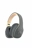 Cuffie Bluetooth Wireless Sovraurali, Louise & Mann Cuffie Bluetooth Over Ear, Cuffie Wireless,con cavo,Microfono Integrato,Lunga autonomia,Imbottiture in schiuma morbide e custodia per Telefoni,PC,TV