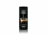 Nespresso Krups Essenza Mini - Macchina da Caffè a Capsule, Nero, 33 x 8.4 cm x 20.4 cm