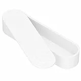 GLOGLOW Scatola per Tamponi di Cotone, Custodia Portatile per Tamponi da Viaggio con Custodia per L'organizzazione di Piccole Parti Tamponi di Cotone 5,3 X 1,4 X 0,9 Pollici(Bianco)