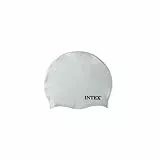Intex 55991 - Cuffia da nuoto in silicone, colore: Bianco