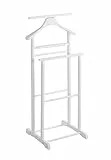 HAKU Möbel Servo muto, Legno Massello, Bianco, B 47 x T 36 x H 102 cm