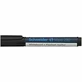 Schneider MAXX 290 - Pennarello per lavagna bianca e lavagna flip chart, Nero, 1 pezzo