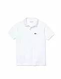 Lacoste PJ2909 Polo, White, 12 Anni Unisex-Bambini e Ragazzi