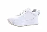 Nero Giardini E306371D Sneakers Donna in Pelle - Bianco 38 EU