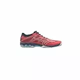 Mizuno Wave Supera Il Cc Leggero, Scarpe Da Ginnastica Unisex - Adulto, Fiery Coral 2/White/China Blue, 38 EU