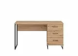 Yes Everyday SCRIVANIA, Legno, Rovere Anticato, 75 x 137,5 x 56