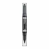 Manhattan Eyemazing Ombretto e Matita a Doppio Effetto - Nero 2-in-1, 001 In The Black, 1 x 0,7 g e 1 x 0,9 g