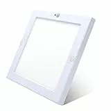 HiBay Lampada Da Soffitto Con Rilevatore Di Movimento 18w Led Plafoniera Piatta 1,8cm Angolare Bianco Caldo 3000k Plafoniere 230v 1800lm Luce Rilevatore Di Movimento Corridoio