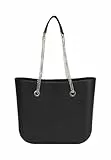 O bag - Borsa Shopper in compound termoplastico per donna