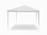 GARDEN friend Gazebo Facile Bianco, Struttura In Acciaio, 3 x 2 M