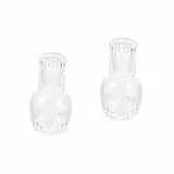 UPKOCH 2 Set Di Raffreddamento Della Mucca Contenitore Di Latte Di Vetro Set Di Bicchieri Di Caraffa Di Vetro Brocca Di Succo Di Vetro Caraffe Di Notte Sul Comodino Di Cristallo Set Di