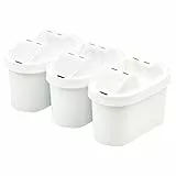 KASA - Cartucce di ricambio per filtro per brocche d'acqua, compatibili con Brita (non Maxtra+) Amazon Basics, Aquaphor, Philips che riduce cloro, calcare e impurità (3)