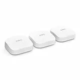 Sistema Wi-Fi 6E mesh tri-band Amazon eero Pro 6E, con hub per Casa Intelligente Zigbee integrato | Kit da 3 pezzi
