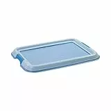 Iris Ohyama, Vassoio, Vassoio per l'addestramento alla toilette di cani e gatti, L36,5 x P49 x H3,2 cm, FT-495, Blu